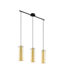 Lampa suspendata PINTO GOLD negru 220-240V,50/60Hz