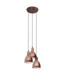 Lampa suspendata PRIDDY 1 copper-coloured antique 220-240V,50/60Hz IP20