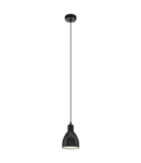 Lampa suspendata PRIDDY negru, alb 220-240V,50/60Hz IP20