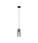 Lampa suspendata ROCCAMENA negru, copper 220-240V,50/60Hz