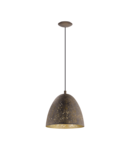 Lampa suspendata SAFI brown, gold 220-240V,50/60Hz IP20