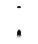 Lampa suspendata SAVIGNANO negru, alb 220-240V,50/60Hz