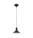 Lampa suspendata STOCKBURY antique-brown, beige 220-240V,50/60Hz IP20