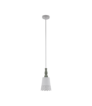 Lampa suspendata TALBOT 2 grey, alb 220-240V,50/60Hz