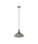 Lampa suspendata TORRONTES nickel-nero 220-240V,50/60Hz