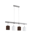 Lampa suspendata TOWNSHEND 2 alb-patina 220-240V,50/60Hz