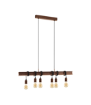 Lampa suspendata TOWNSHEND 4 antique-brown 220-240V,50/60Hz