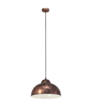 Lampa suspendata TRURO 2 copper-coloured antique 220-240V,50/60Hz IP20