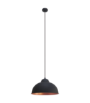 Lampa suspendata TRURO 2 negru, copper 220-240V,50/60Hz IP20