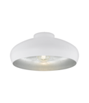 Lampa tavan MOGANO alb, silver 220-240V,50/60Hz IP20