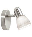 spot DAKAR 1 satin nickel 220-240V,50/60Hz IP20