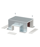 T reducing branch piece | Type BSKM-TR 0711RW