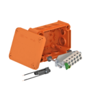 Doza antifoc T160ED with internal fastening and fuse holder | Type T 160 ED 16-6 F
