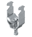 Clamp clip, single, metal pressure trough, FT | Type 2056 M 22 FT