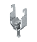 Clamp clip, single, metal pressure trough FT | Type 2056U M 22 FT