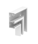 Flat angle, falling, trunking height 70 mm | Type GS-DFF70170CW