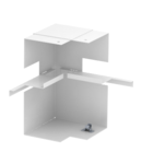 Internal corner, simplified, trunking height 90 mm | Type GS-AI90210CW