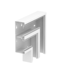 Flat angle, falling, trunking height 70 mm | Type GS-DFF70210CW