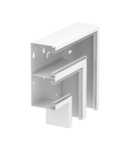 Flat angle, falling, trunking height 90 mm | Type GS-DFF90210LGR