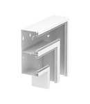 Flat angle, falling, trunking height 90 mm | Type GS-DFF90210LGR