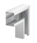 Flat angle, trunking height 90 mm | Type GA-SF90130RW