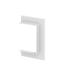 Aluminium wall cover, open, 90130 | Type G-AWAO90130LGR