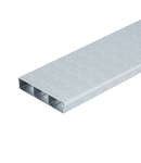 Underfloor duct MD 3-compartment, duct height 38 mm | Type MD 30038 C3