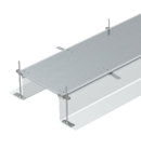 Trunking unit, blank, locking, height 40−240 mm | Type OKA-G20040240R