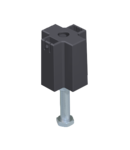 Height adjustment unit for lid butt support, trunking height 60-110 mm | Type NE DSU2 6050