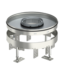 Height-adjustable heavy-duty cassette for tube body RKFRSL, nominal size R7, stainless steel | Type RKFR2 7 SL2V2 20