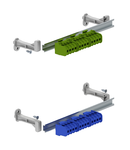 Terminal strip set with screw terminals for SDB 12 | Type KLS-SDB 12