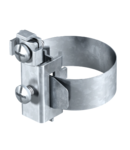 Earthing pipe clamp, nickel-plated | Type 927 0