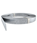 Flat conductor, galvanised steel for foundation earthing | Type 5052 30X3.5