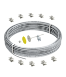 Foundation earthing set 50m with FT cable and earthing fixed point | Type FUER50