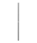 Air-termination/earth entry rod, rounded-off on both ends FT | Type 101 A-1500