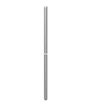 Air-termination/earth entry rod, rounded-off on both ends FT | Type 101 A-1500