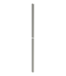 Air-termination/earth entry rod, rounded-off on both ends VA | Type 200 V4A-1500