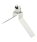 Roof conductor holder for ridge tiles, metal roofs, Rd 8 | Type 132 P VA