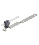 Roof conductor holder for slated roofs, crimped, Rd 8−10, A2 | Type 157 EK-VA
