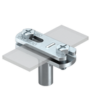 Cable bracket with crossbar FL, 30 mm mounting height FT | Type 168 FL40-M8