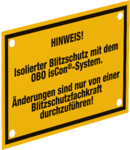 Information panel | Type isCon HWS EN