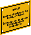 Information panel | Type isCon HWS EN