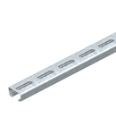 Anchor rail AML3518, slot 16.5 mm, FT, perforated | Type AML3518P0300FT