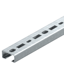 CM3518 profile rail, slot 17 mm, FS, perforated | Type CML3518P0150FS