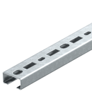 CM3518 profile rail, slot 17 mm, FS, perforated | Type CML3518P0200FS