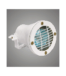 Corpuri de iluminat cu halogen ermetice W-70L Negru