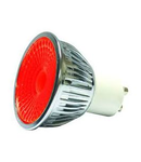 Bec LED  GU10 3X1W RED 220-240V POWER LED LAMP