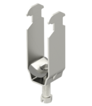Clamp clip, double, metal pressure trough | Type 2056 M2 34 A2