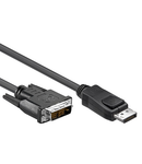 Cablu DisplayPort, DP20 tata - DVI-D (24+1), 5m