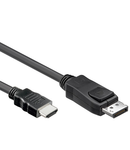 Cablu DisplayPort, DP20 tata - HDMI19, 5m